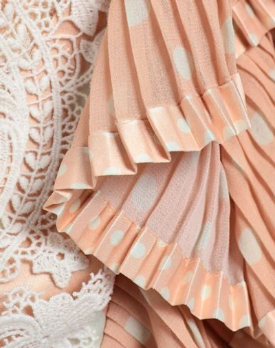 Shop Zimmermann Short Dresses In Pale Pink