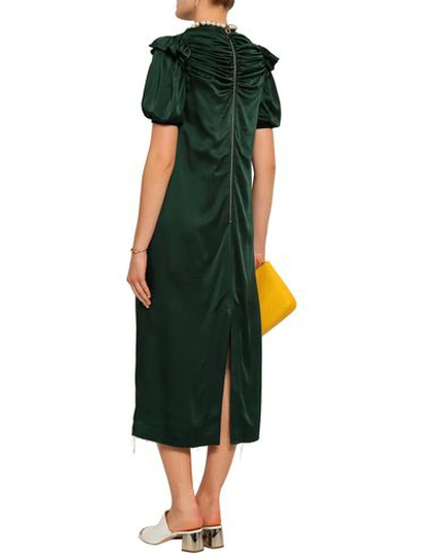 Shop Mother Of Pearl Midi Dresses In Green