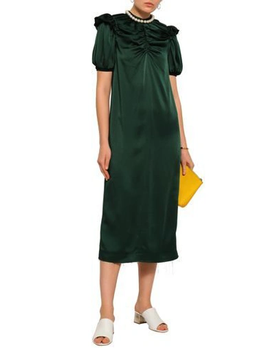 Shop Mother Of Pearl Midi Dresses In Green