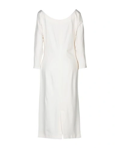 Shop Liviana Conti Knee-length Dresses In Ivory