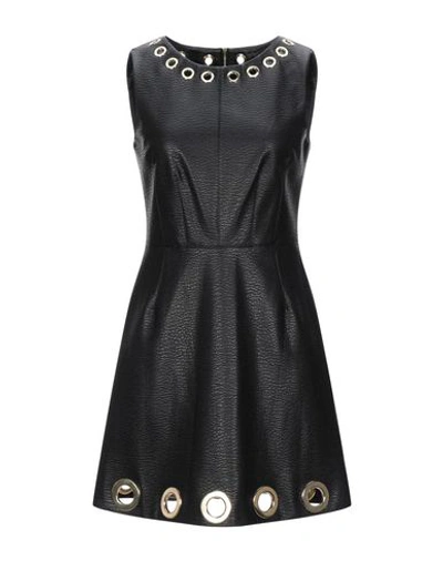 Shop Marco Bologna Short Dresses In Black