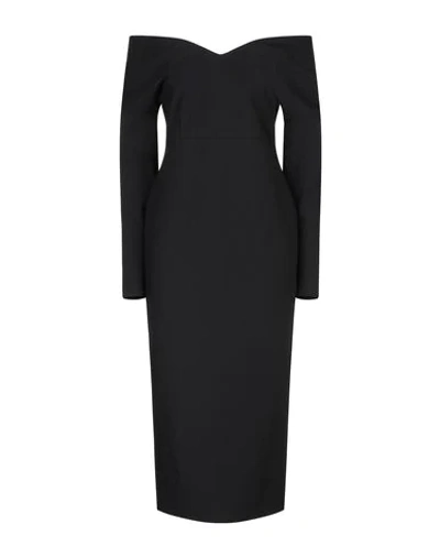 Shop A.w.a.k.e. Midi Dress In Black