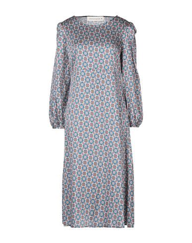 light grey midi dress