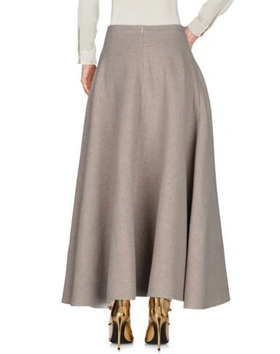 Shop Brock Collection Long Skirts In Sand