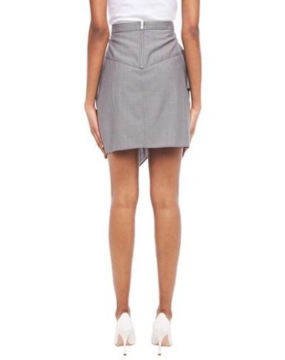 Isabel Marant Étoile Mini Skirts In Grey