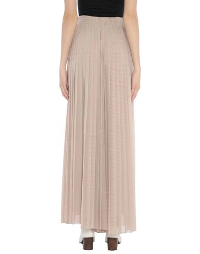 Shop Max Mara Long Skirts In Beige