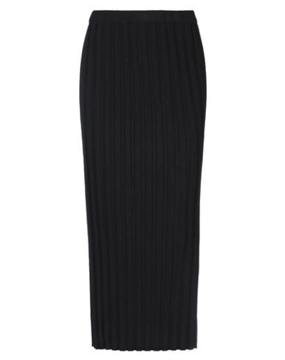Shop Anneclaire Midi Skirts In Black