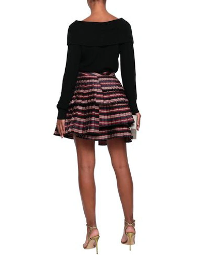 Shop Zimmermann Mini Skirts In Maroon