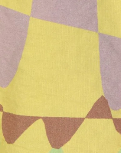 Shop Boule De Neige Woman Midi Skirt Acid Green Size 8 Cotton, Metal