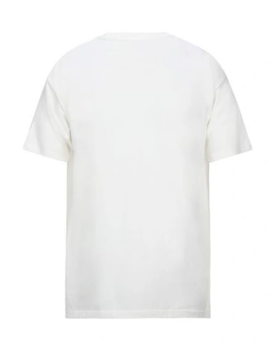 Shop Buscemi Man T-shirt White Size L Cotton