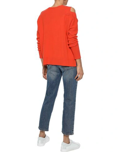 Shop Iris & Ink Sweaters In Orange
