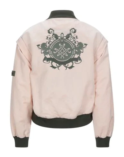 Shop Mr & Mrs Italy Bomber In Light Pink