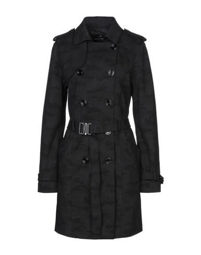 Shop Mason's Overcoats In Black