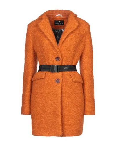 Shop Mason's Coats In Orange