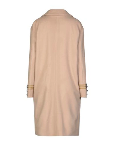 Shop Alessandra Chamonix Coat In Camel