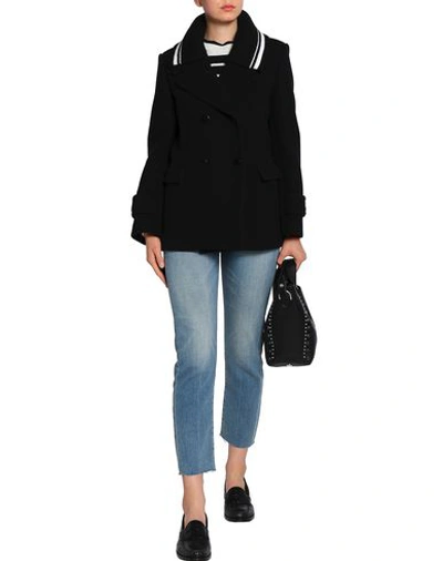 Shop Claudie Pierlot Coats In Black
