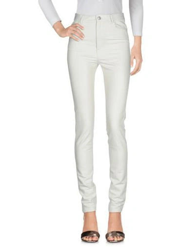Shop Bonpoint Jeans In Light Grey