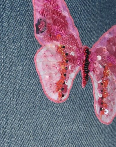 Valentino Denim Shorts In Blue