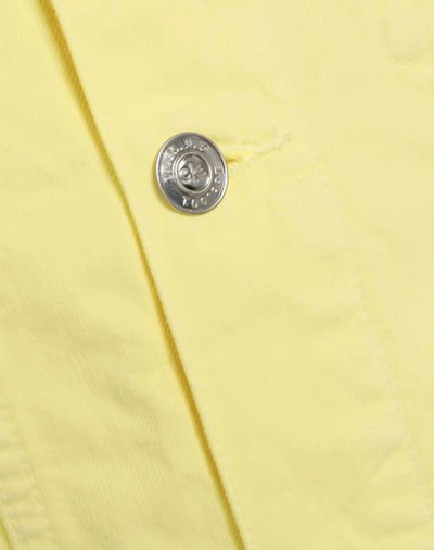Shop Current Elliott Denim Outerwear In Yellow