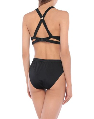 Shop Versace One-piece Swimsuits In Black