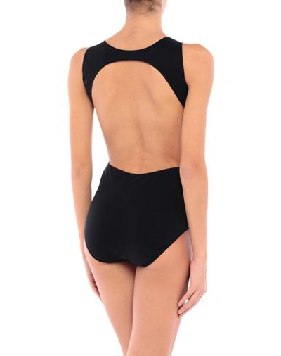 Shop Rick Owens One-piece Swimsuits In Black