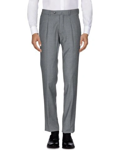 Shop Luigi Bianchi Mantova Pants In Grey