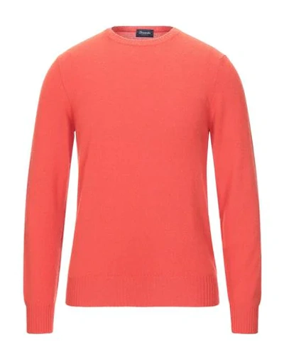 Shop Drumohr Sweaters In Orange