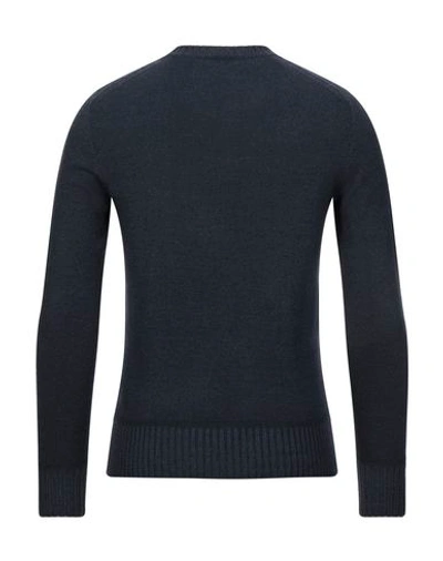 Shop Drumohr Man Sweater Midnight Blue Size 44 Merino Wool