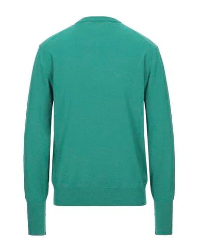 Shop Ballantyne Man Sweater Green Size 44 Cashmere