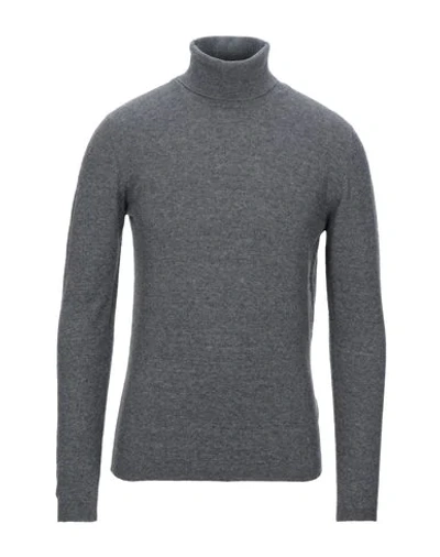 Grey Daniele Alessandrini Turtlenecks In Grey