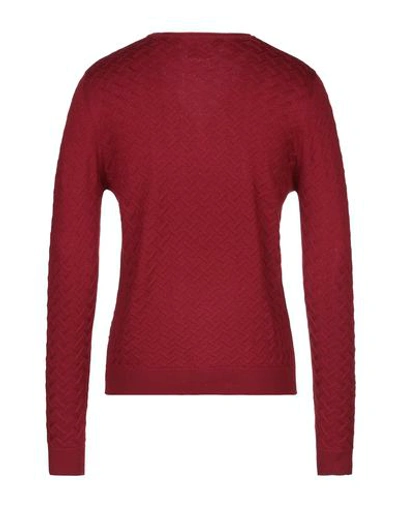 Shop Bellwood Man Sweater Brick Red Size 42 Wool, Acrylic