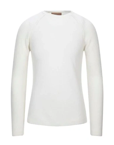 Shop Daniele Fiesoli Sweater In White
