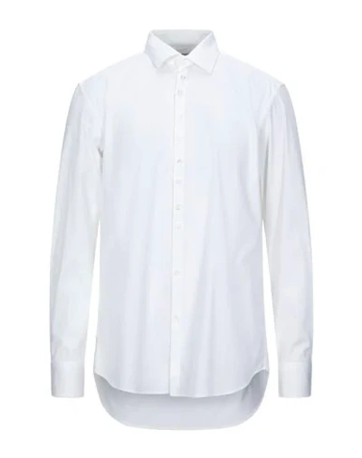 Shop Aglini Shirts In White