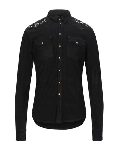 Shop Andrea D'amico Shirts In Black