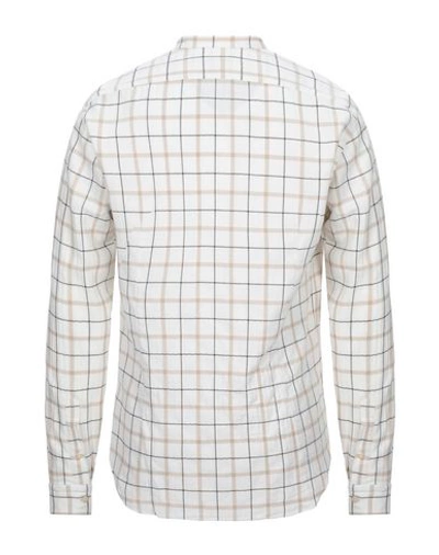 Shop Alessandro Gherardi Man Shirt White Size 15 ¾ Cotton, Elastane