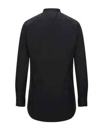 Shop Aglini Shirts In Black