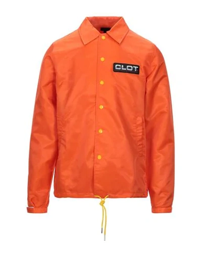 Shop Clot Jackets In Orange