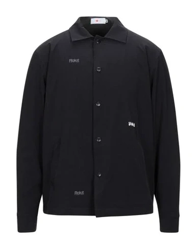 Shop Rokit Jacket In Black