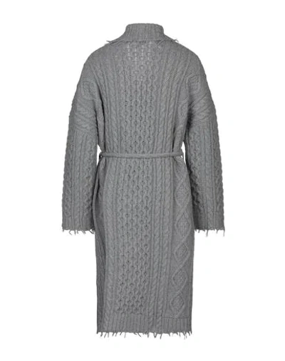 Shop Alanui Coats In Grey