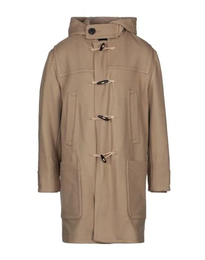 Shop Band Of Outsiders Coats In Camel