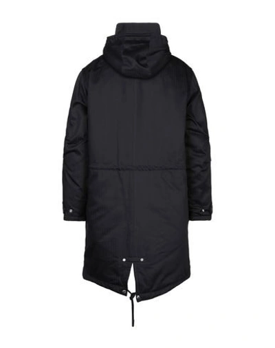 Shop Band Of Outsiders Coats In Dark Blue