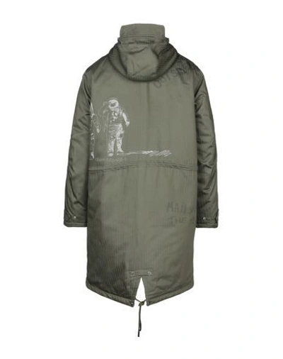 Shop Band Of Outsiders Coat In Military Green