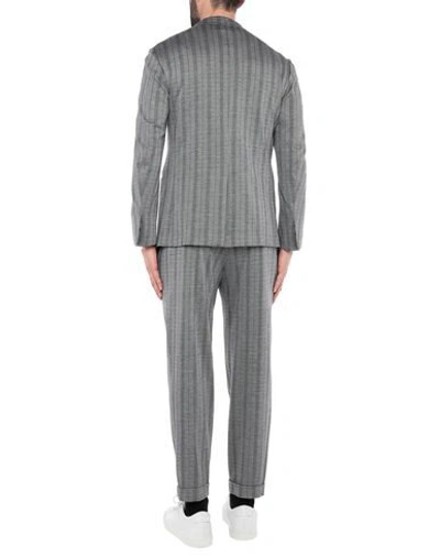 Shop Kiton Suits In Grey