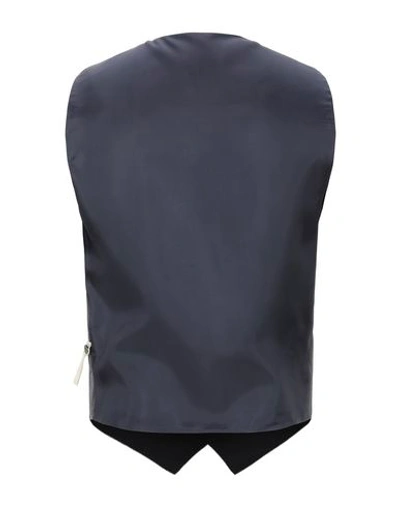 Shop Roda Man Tailored Vest Grey Size 42 Virgin Wool