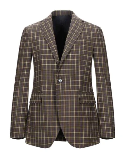 Shop Band Of Outsiders Suit Jackets In Brown