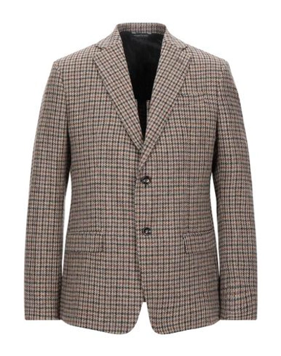 Shop Alessandro Dell'acqua Suit Jackets In Sand