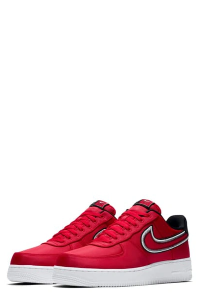 Shop Nike Air Force 1 '07 Lv8 Acg Sneaker In University Red/ Black/ White