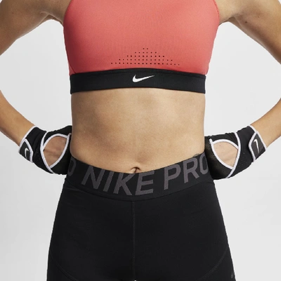 Shop Nike Pro Women's 3" Shorts In Black,thunder Grey