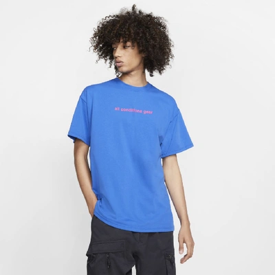 Shop Nike Acg Men's Graphic T-shirt In Blue