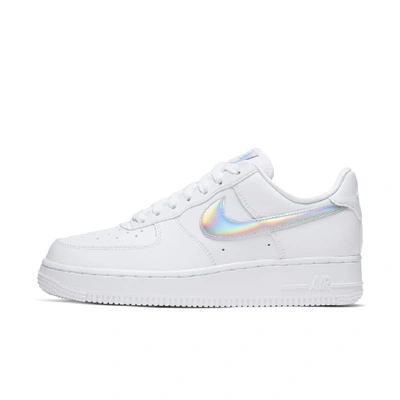 Shop Nike Air Force 1 '07 Essential Women's Shoe (white) In White,white,white